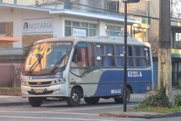Bus línea 63 Rengo Lientur
