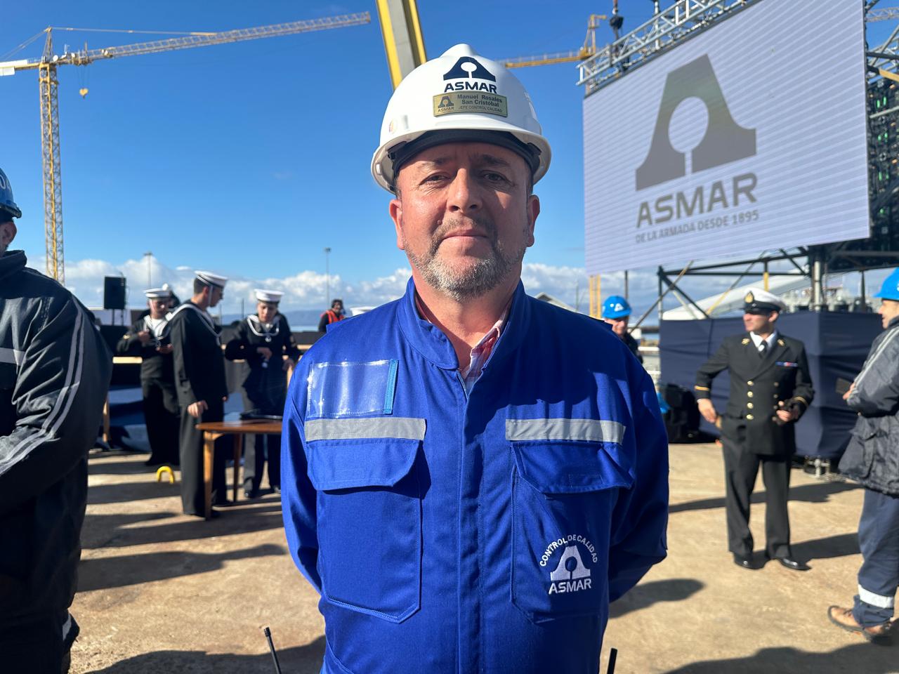 Trabajador de Asmar