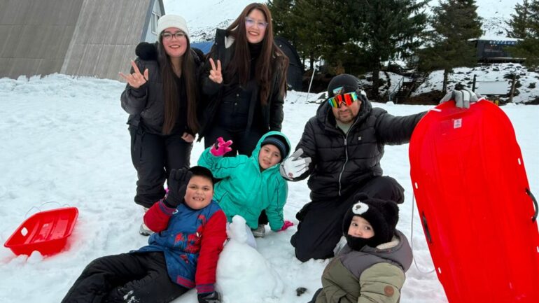 Nieve en Antuco