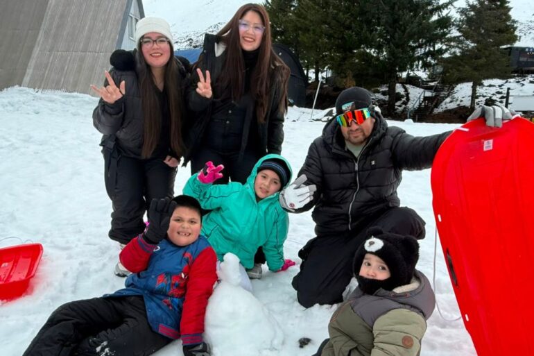 Nieve en Antuco