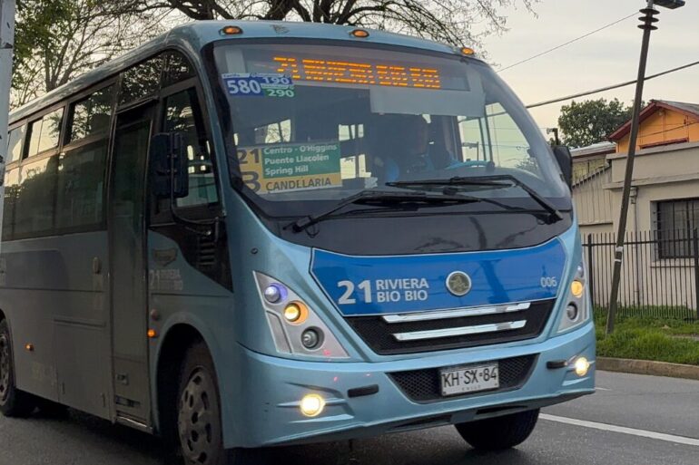 Bus línea 21 Riviera Bio-Bío