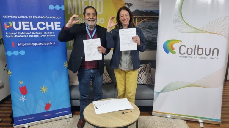 Convenio Fundación Colbún Slep Puelche