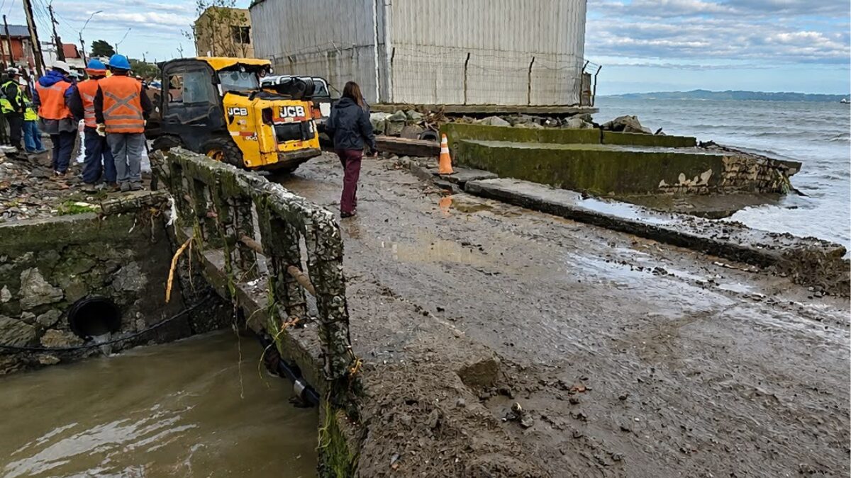 Daños Puente Melón Penco