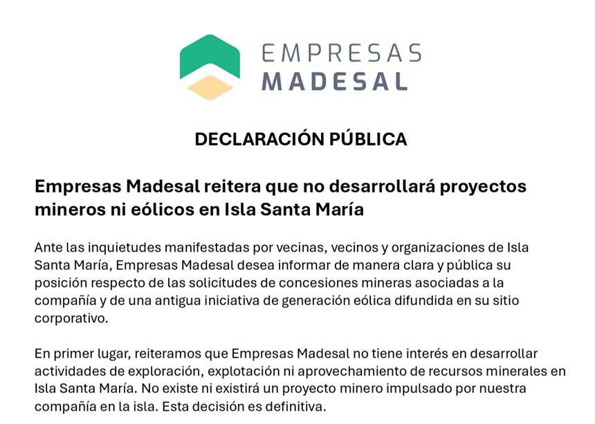 Isla Santa María