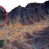 Mapa 3D Quebrada Cruz de Caña Coquimbo