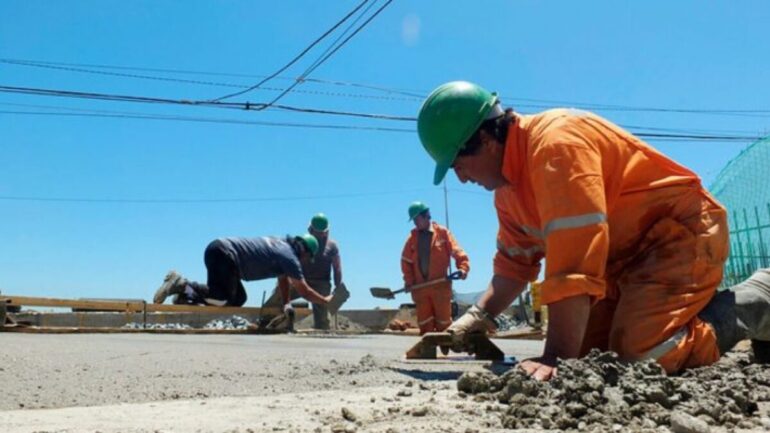 Obreros construcción