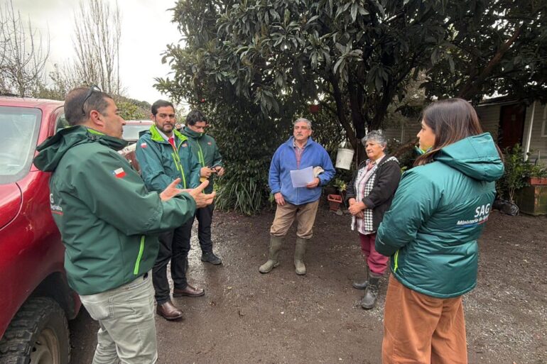 SAG levantamiento cuarentena Negrete Los Ángeles