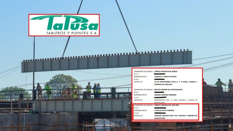 Demanda Ejecutivos de empresa Tapusa