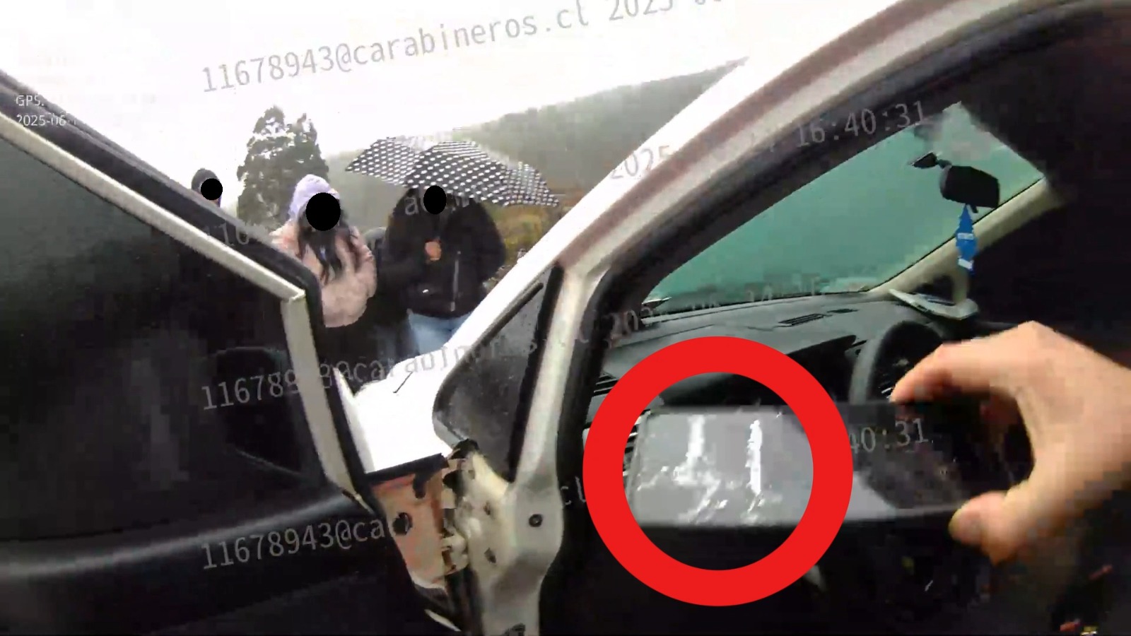 Carabineros droga Curanilahue
