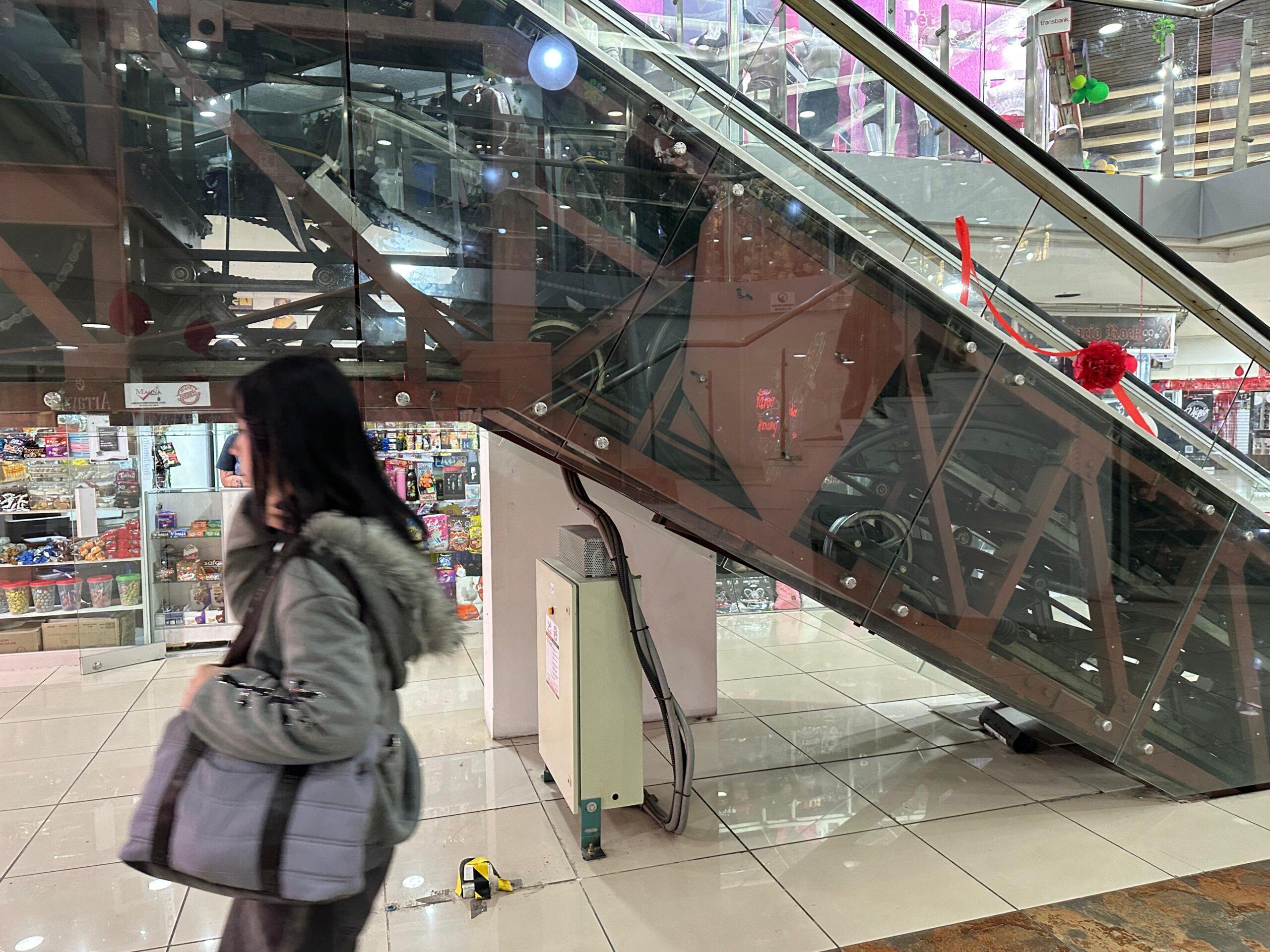 Primera escalera mecánica en Concepción