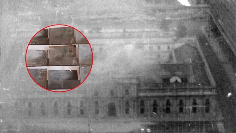 Fotos bombardeo de La Moneda