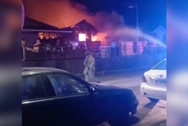 Incendio en Hualqui