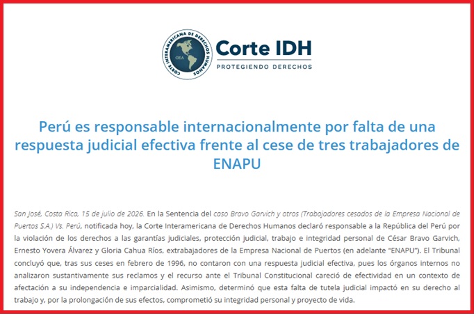 Corte IDH Perú
