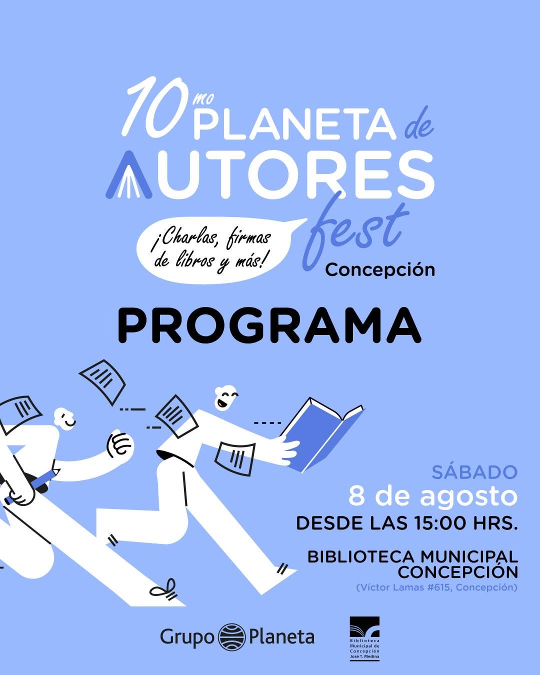 Planeta Fest en Biblioteca Municipal de Concepción