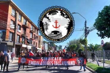 Trabajadores portuarios