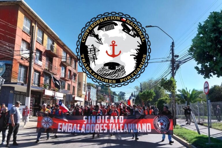 Trabajadores portuarios