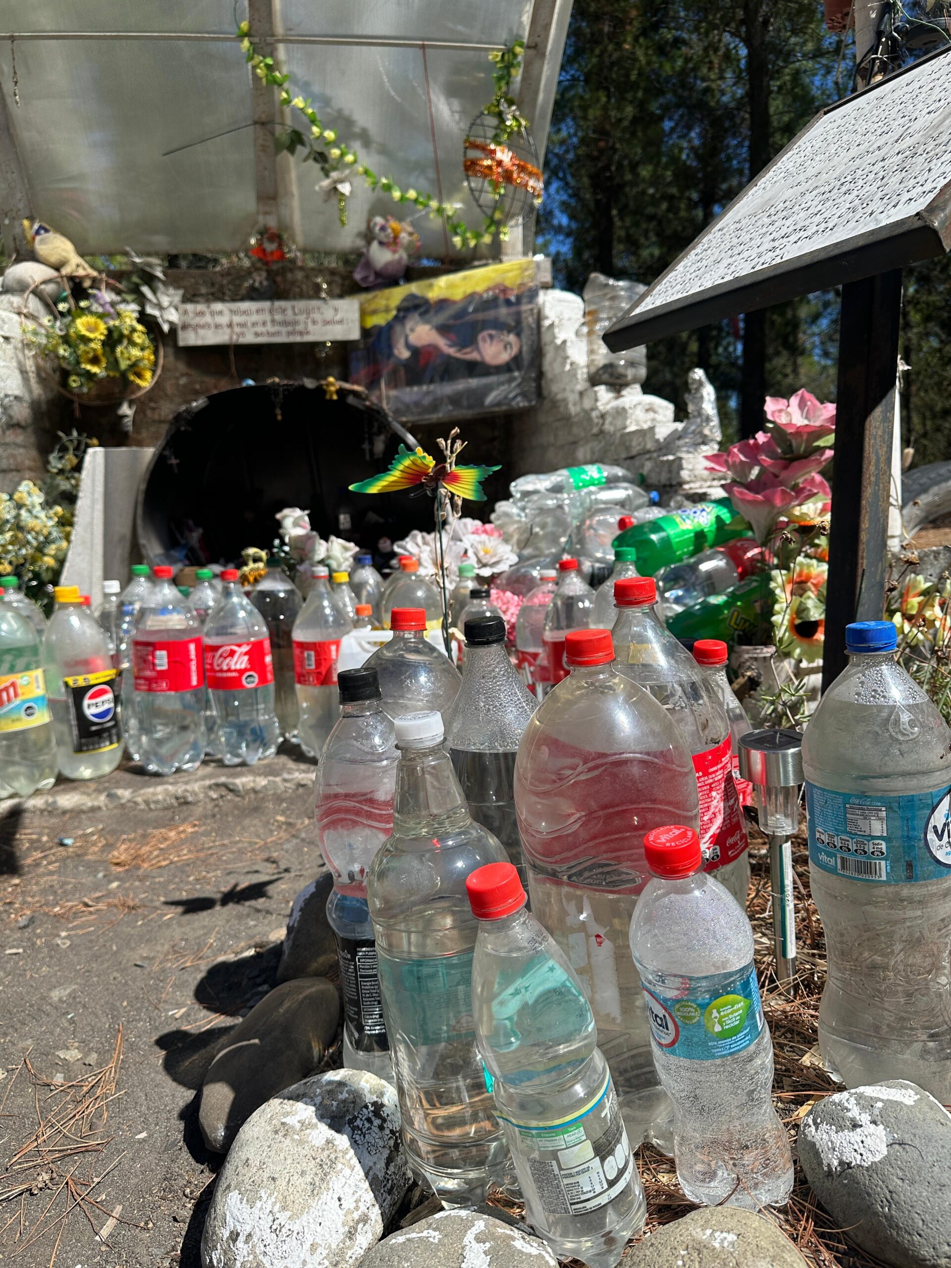 Difunta Correa animita Botellas de Agua