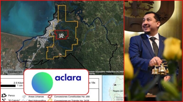 Tierras raras de aclara y concepción