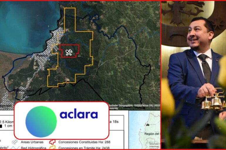 Tierras raras de aclara y concepción