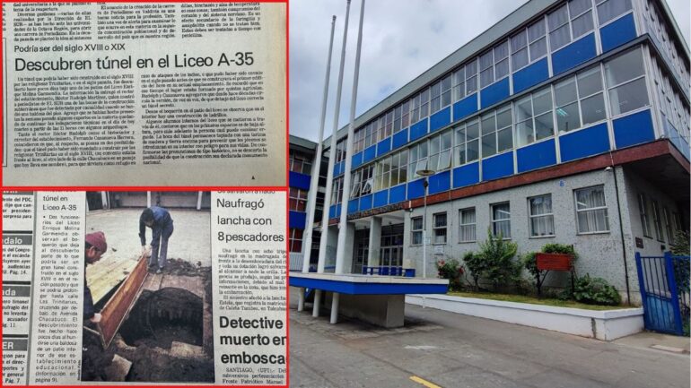 Túnel en Liceo EMG