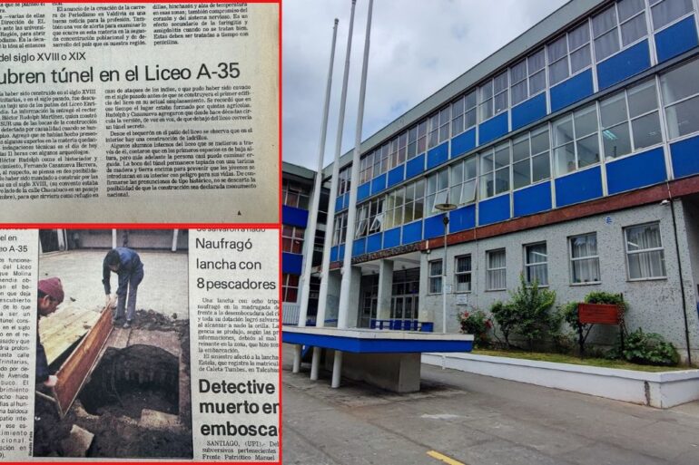 Túnel en Liceo EMG