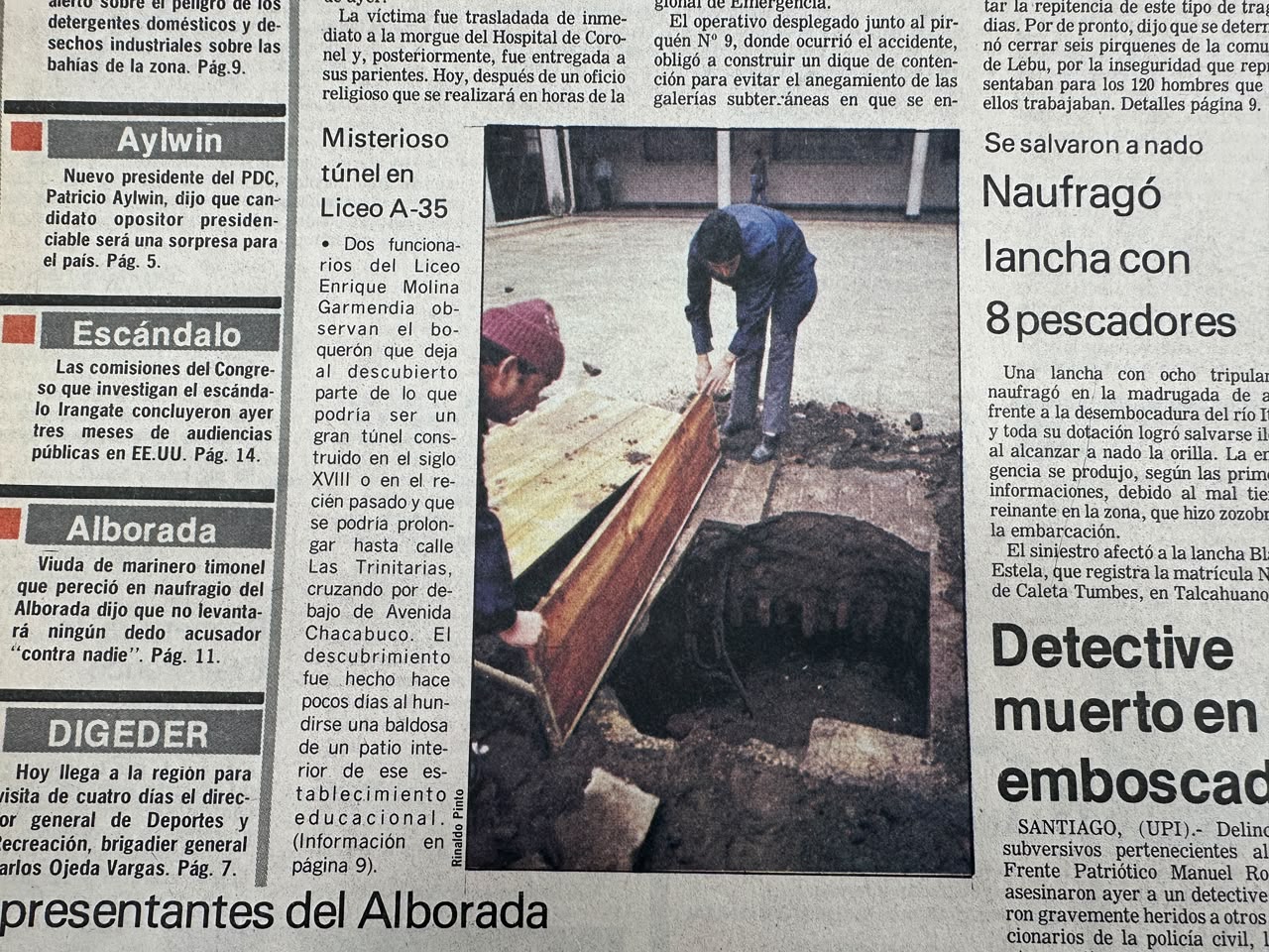 Túnel Liceo EMG